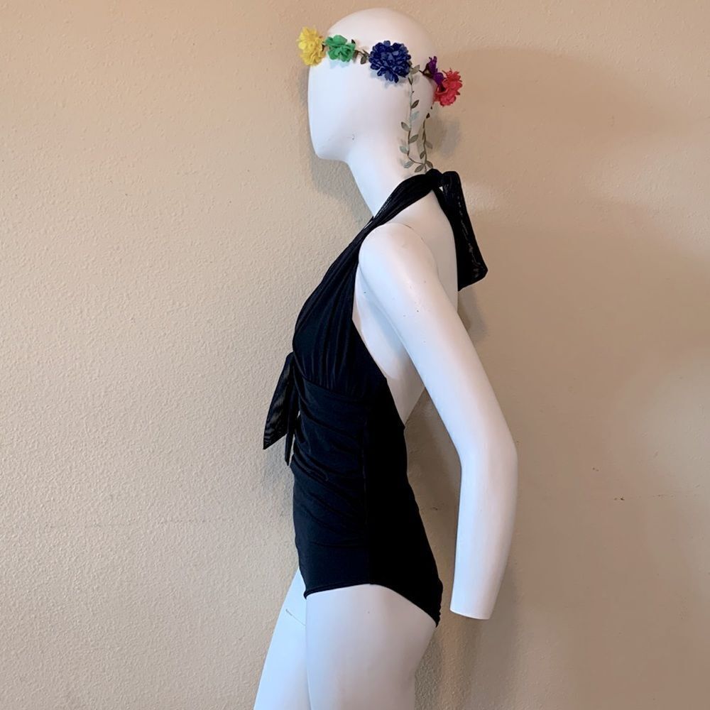 PEZ D’OR Santorini Mesh Halter Neck One-Piece Swimsuit - Picture 3 of 12